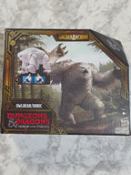 Dungeons & Dragons box with owl bear dndr design on a textured gray background