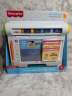 Fisher-Price Learn and Doodle Desk - Mess-Free LCD Drawing Tablet with Stencils