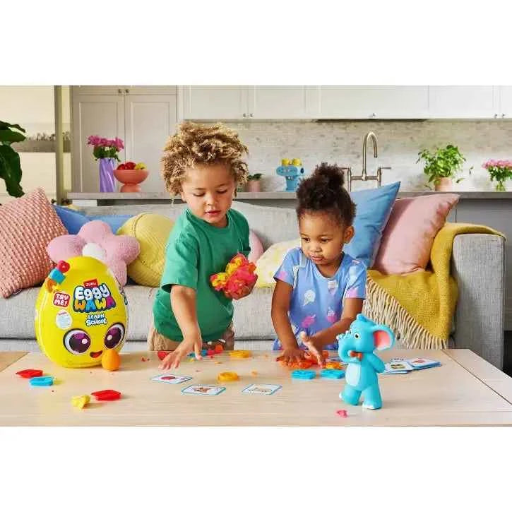 ZURU Eggy Wawa Learn at School Surprise Egg | Interactive Musical Learning Toy (60+ Pieces)