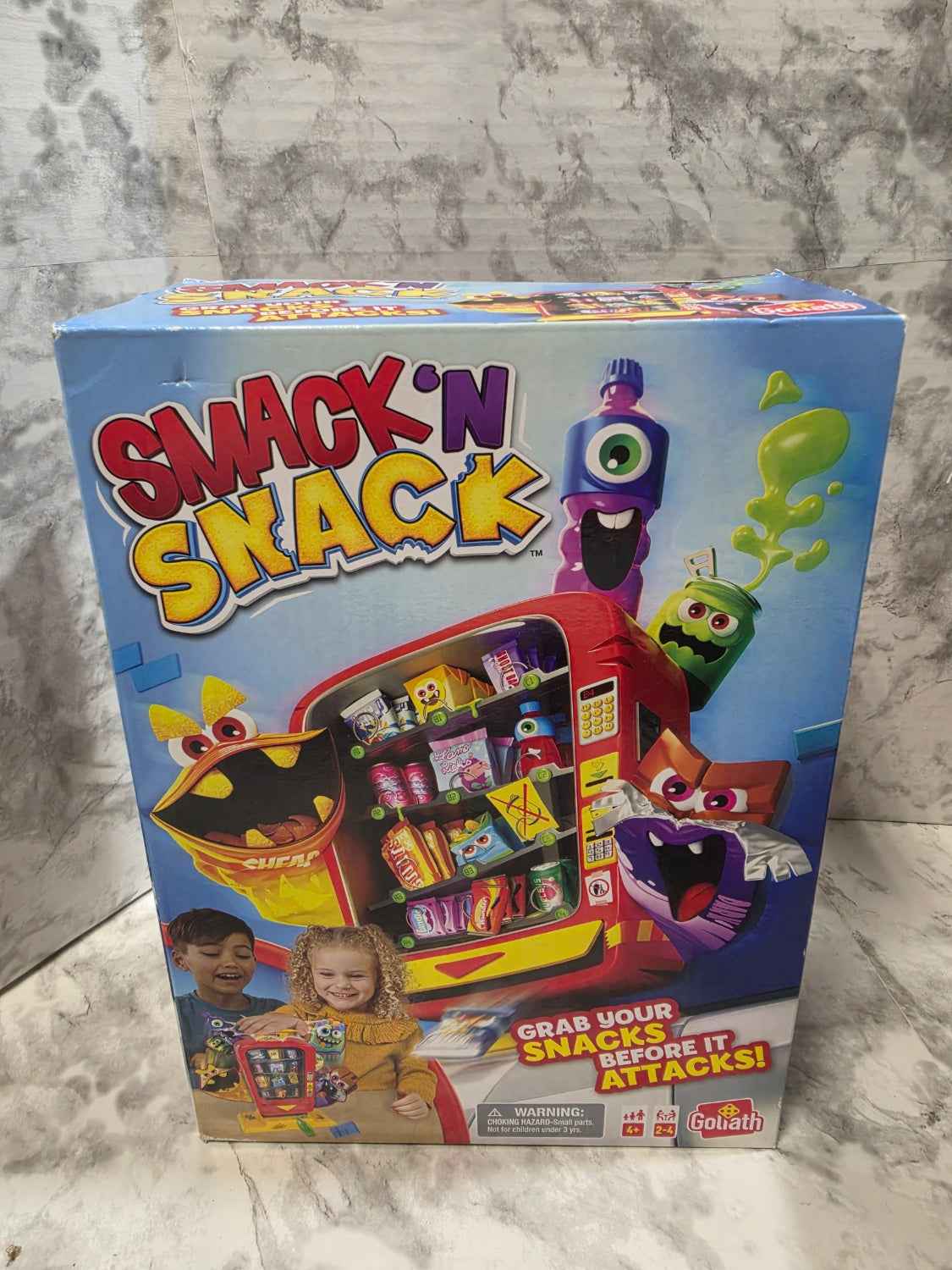 Goliath Smack 'N Snack Kids Action Game – New & Sealed