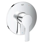 Grohe bathroom faucet handle on a white background