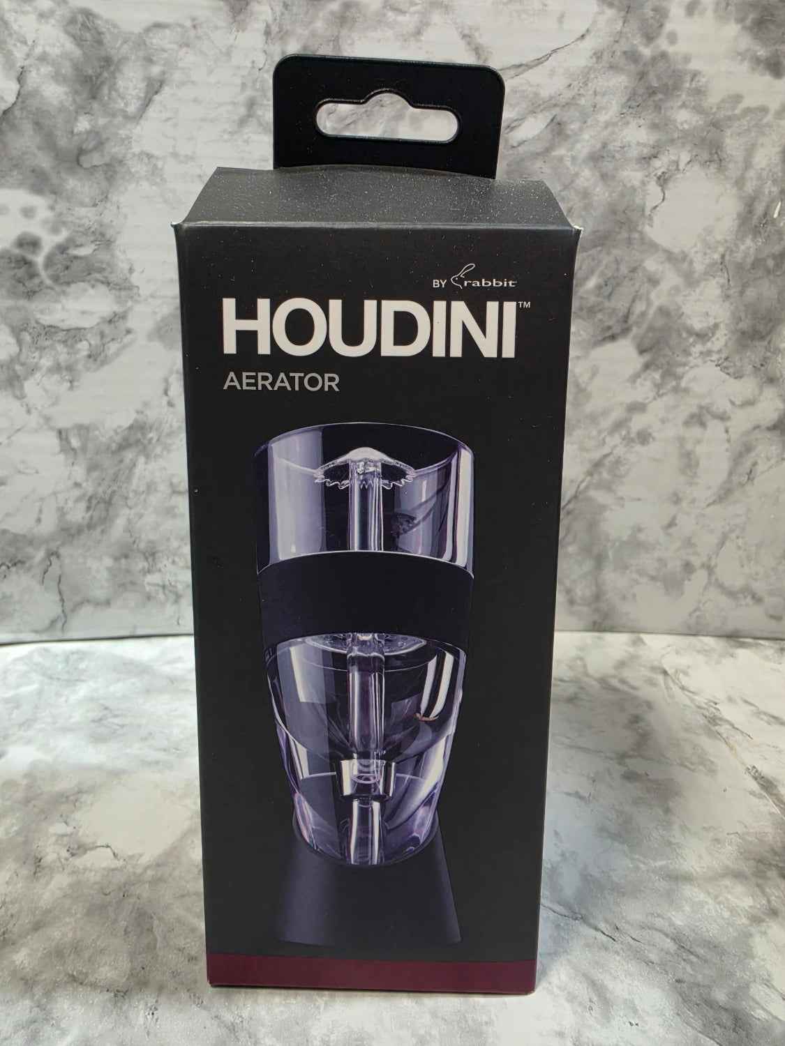 Houdini Wine Aerator with No-Drip Stand by Rabbit - New in Box