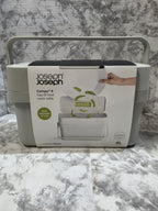 Stone Joseph Joseph Compo four-liter food waste caddy with its original information wrap
