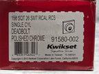 Kwikset Signature Series 158 SQT 26 SMT RCAL RCS Single Cylinder Deadbolt, Polished Chrome
