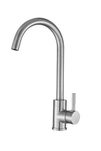 Lordear Modern High Arc Bathroom Sink Faucet — Brushed Nickel