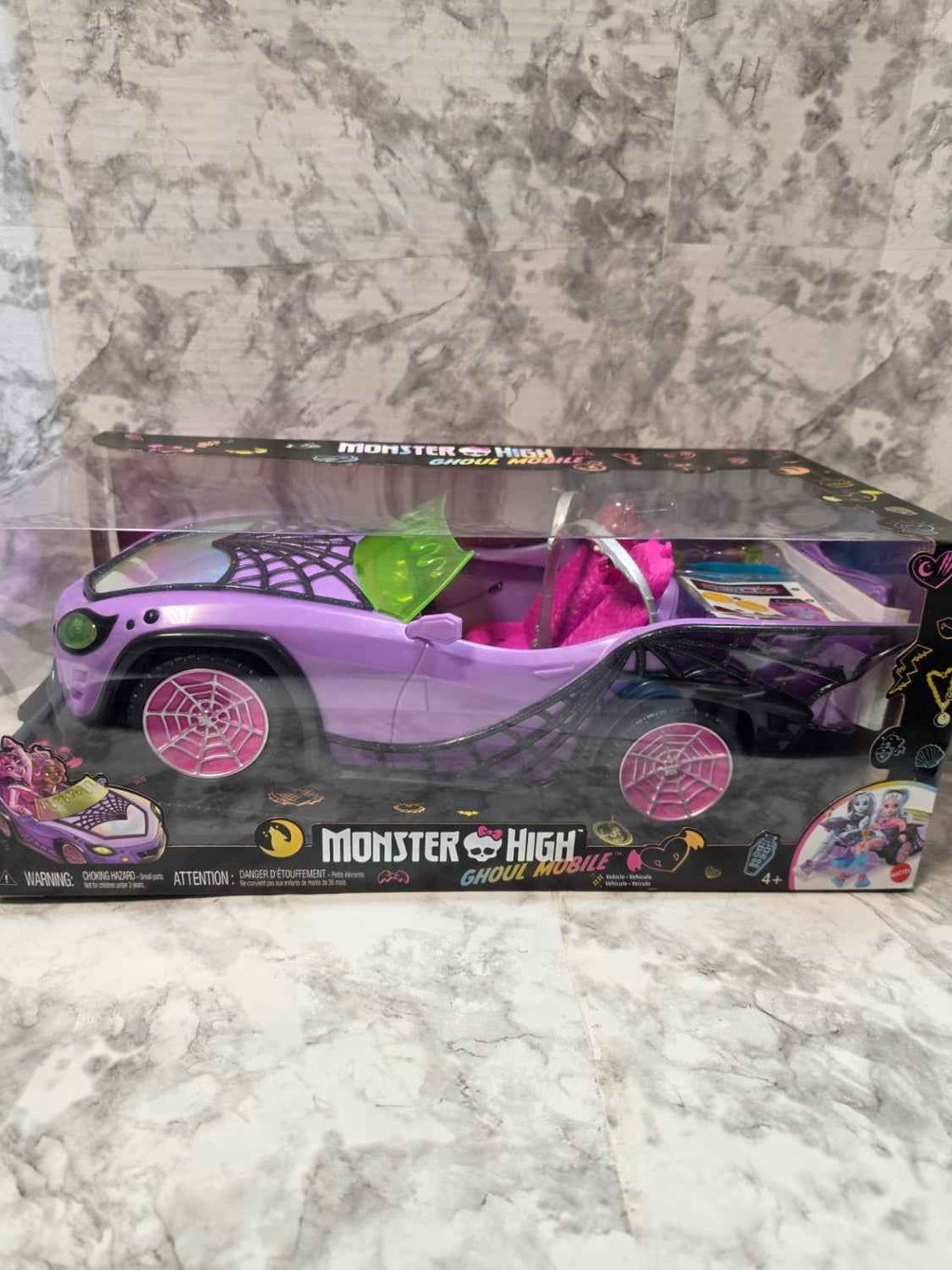 Monster High Ghoul Mobile Vehicle with Accessories by Mattel