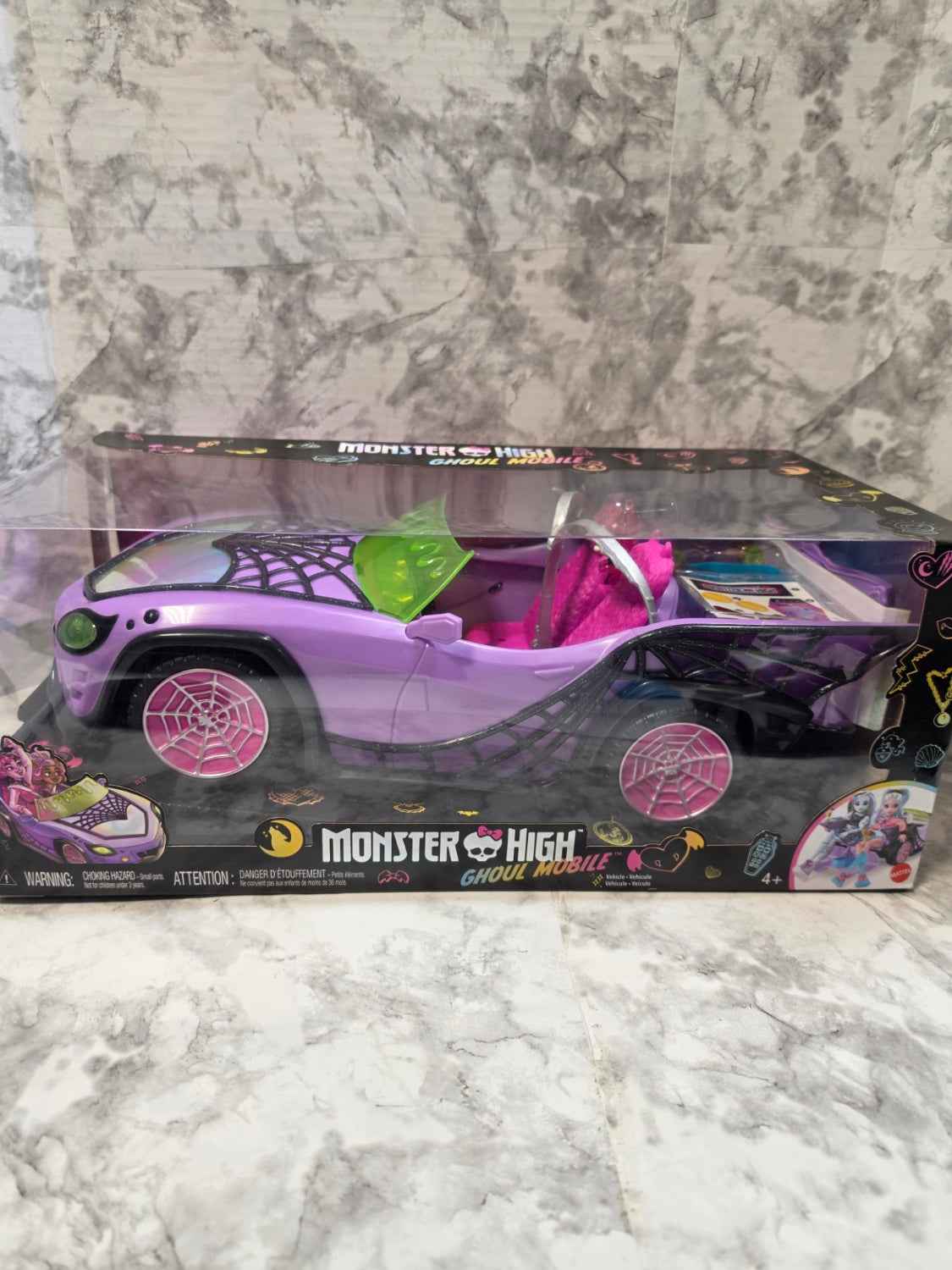 Monster High Ghoul Mobile Vehicle with Accessories by Mattel