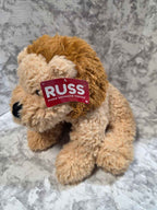 Russ Jazwares 14" Lion Plush Toy w/ Adoption Certificate