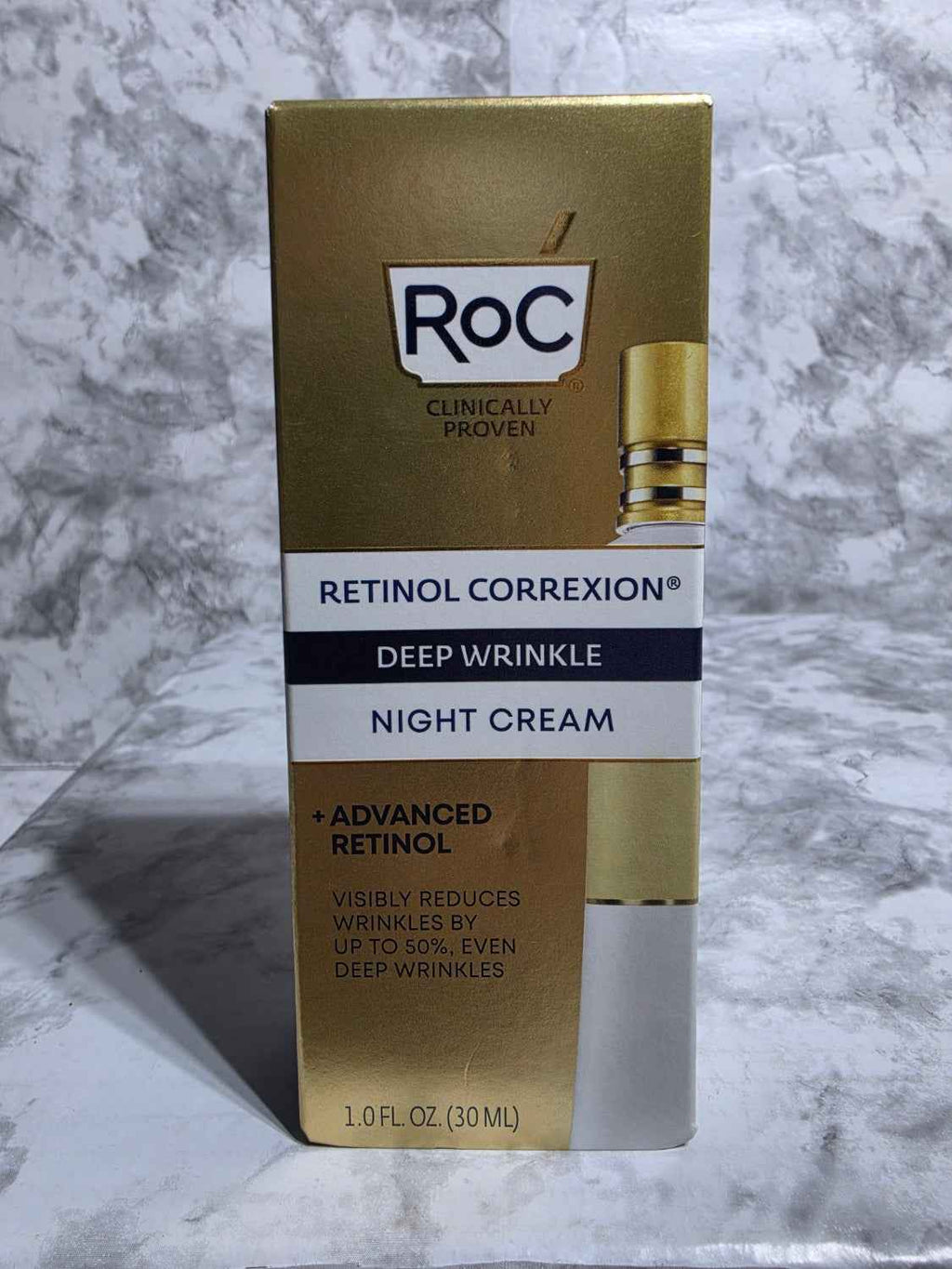 RoC Retinol Correxion Deep Wrinkle Night Cream, 1.0 fl. oz.