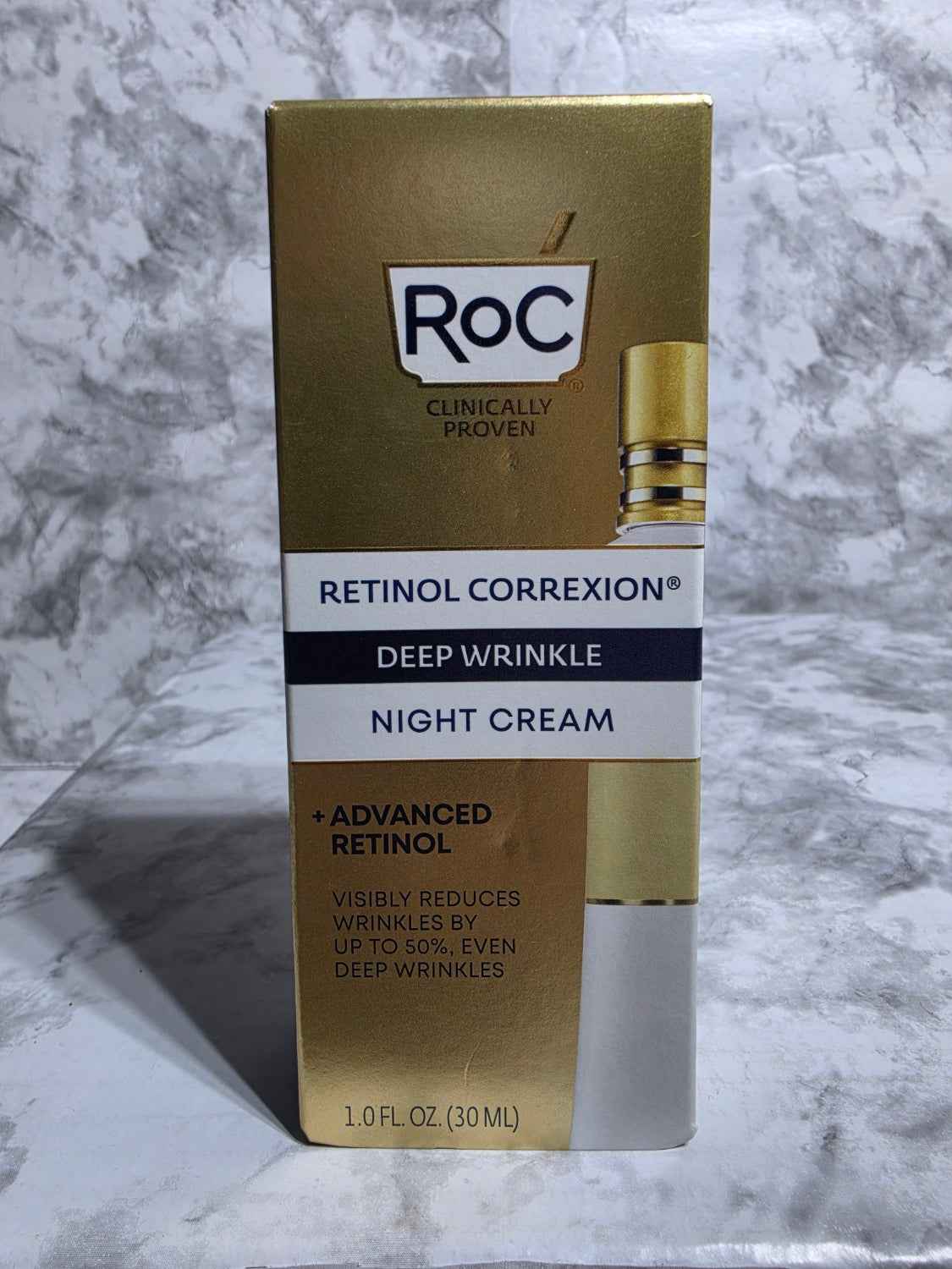 RoC Retinol Correxion Deep Wrinkle Night Cream, 1.0 fl. oz.