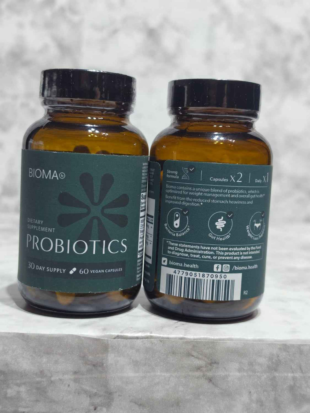BIOMA Probiotics, 60 Vegan Capsules