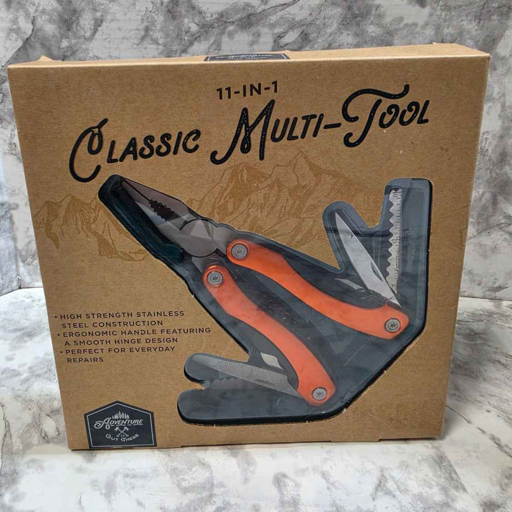 Adventure Is Out There 11-in-1 Classic Multi-Tool Orange