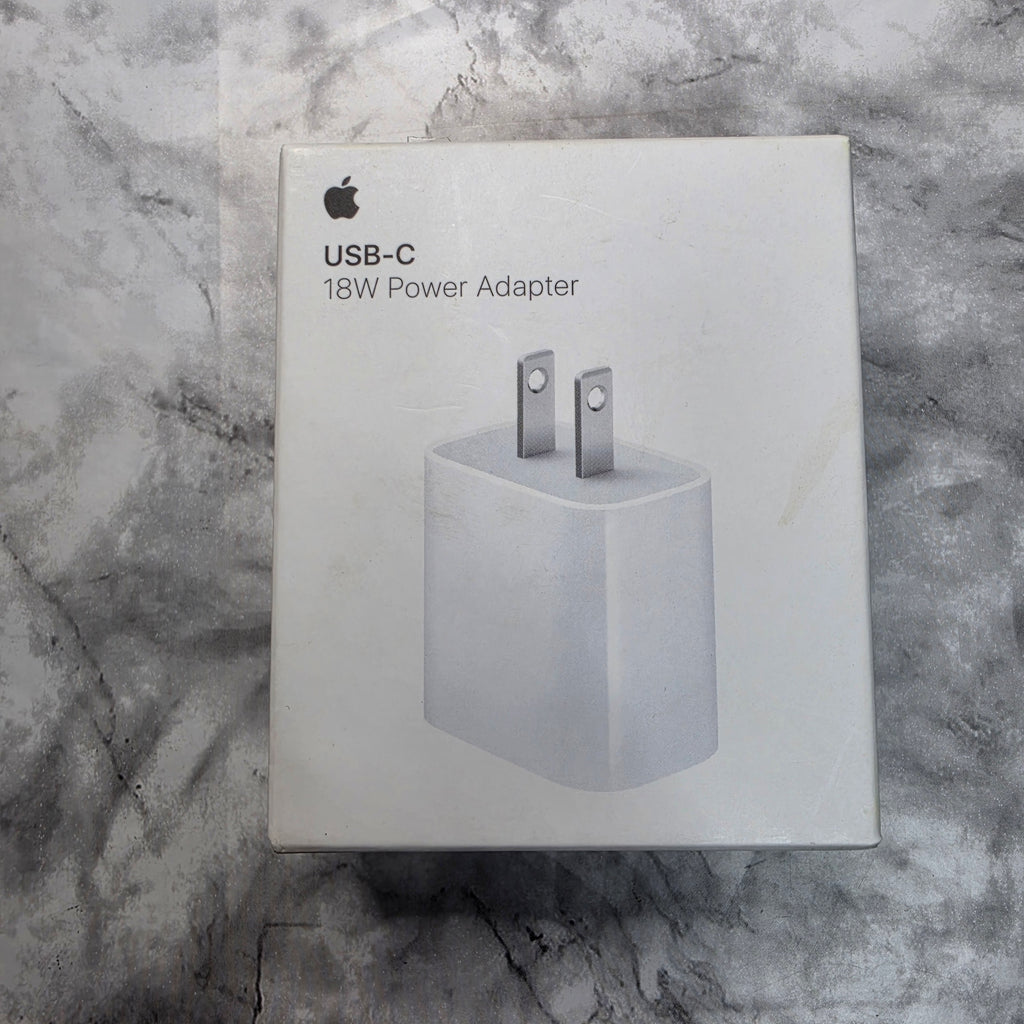 Genuine Apple 18W USB-C Power Adapter MU7T2LL/A Model A1720 new sealed retail box