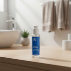 Arbonne Bio-Hydria Liquid Serum 1 fl oz on a clean skincare vanity