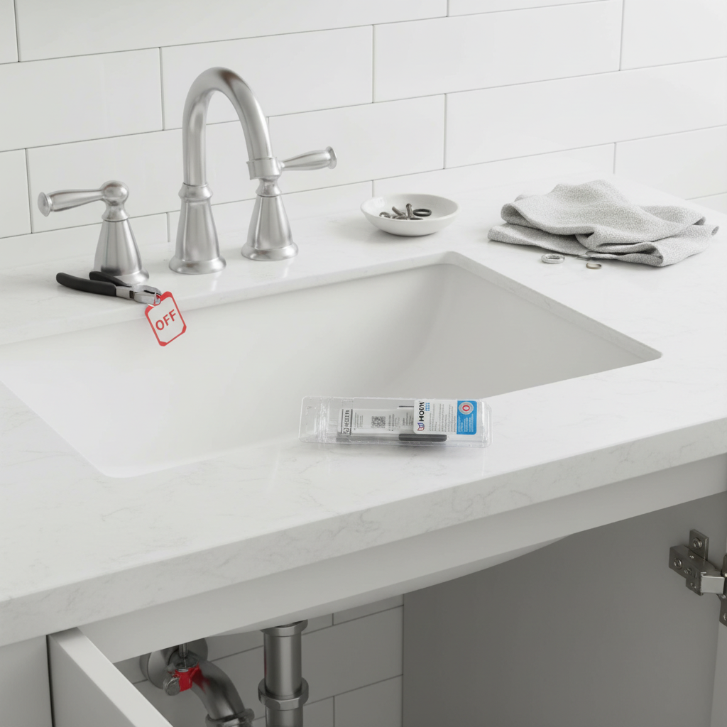 Bathroom faucet repair context