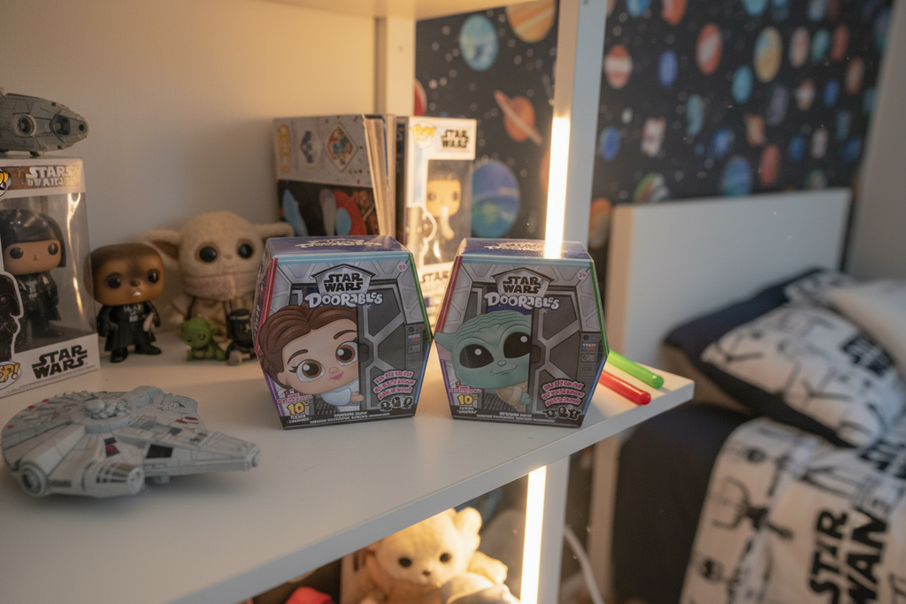 Bedroom shelf display