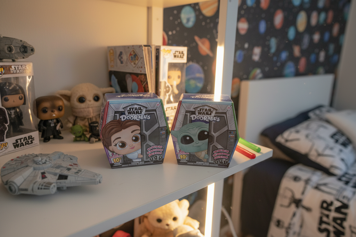 Bedroom shelf display