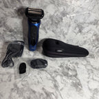 Actual Braun Series 6 shaver with travel case, charger, precision trimmer and brush