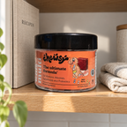 AI-generated context: exact Chewsy Kids Multi Wild Berry30-chew jar on a high pantry shelf beside a recipe book and linens; props not included.