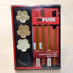 Infuse Spring Day 12-piece chopsticks and rests set styled product image