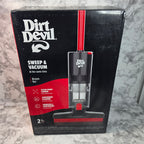 Actual Dirt Devil Broom Vac BD45000V retail box front