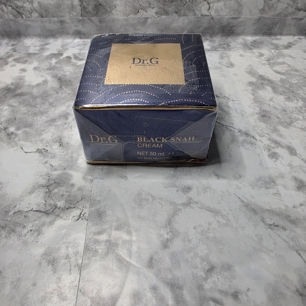 Actual stocked Dr.G Black Snail Cream 50 mL retail box