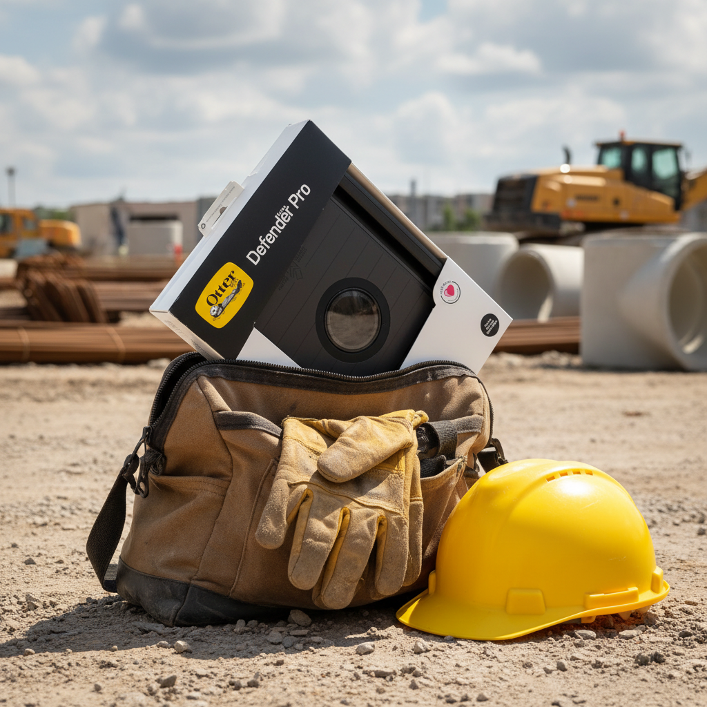 Field worker rugged lifestyle