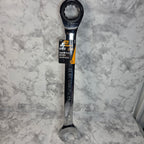 Actual GEARWRENCH 86956 1-1/4 inch 90-tooth ratcheting combination wrench, new with tag