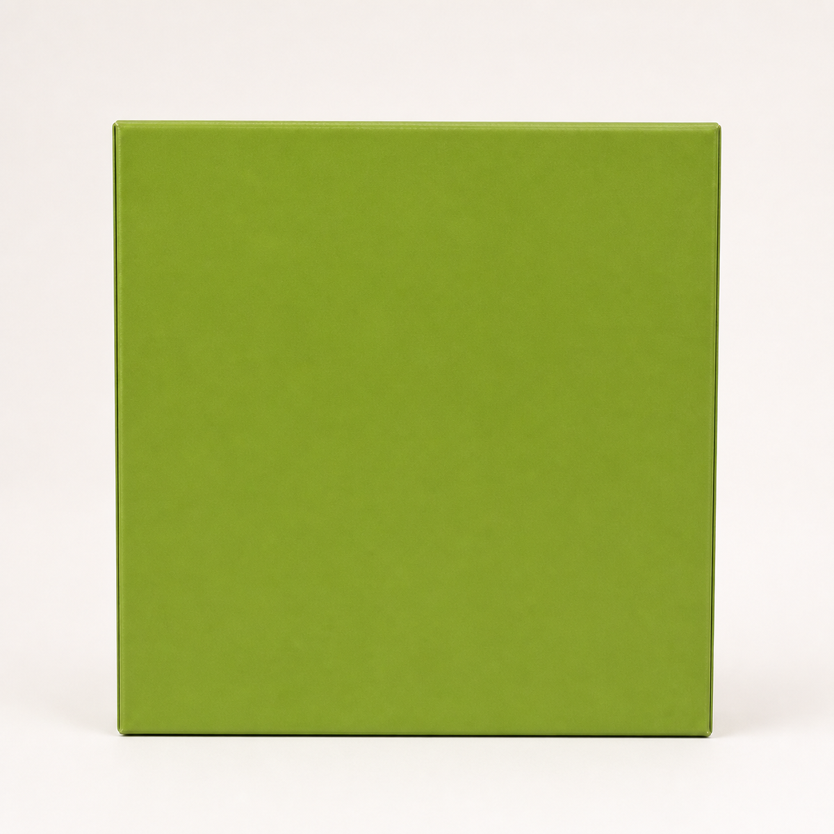 AI-generated studio context of a blank grass-green game box shown from the rear; not the actual Goliath Trash Stash item. See image 1 for the genuine stocked product.