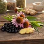 Herbal Ingredients Close-Up