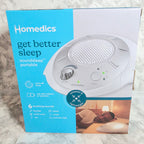 Actual HoMedics SoundSleep portable sound machine in original box, model SS-2000N3PK