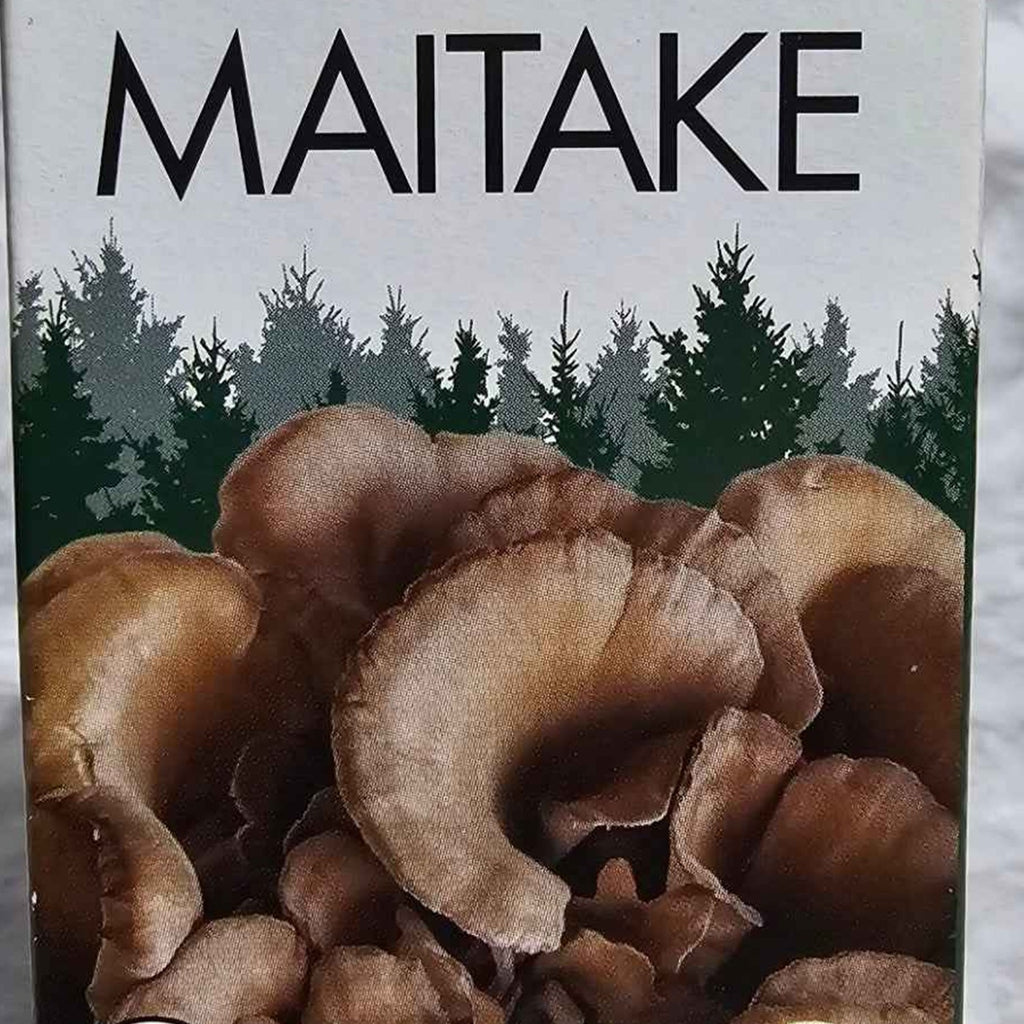 Actual photo detail of Host Defense Maitake 60 vegetarian capsules front label