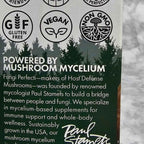 Actual photo detail of Host Defense Maitake Supplement Facts label