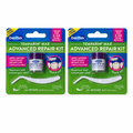Two DenTek Temparin Max Advanced Repair Kit blister cards on a white background