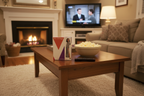 The Mary Tyler Moore Show Complete First Season DVD box set on living room coffee table with popcorn and TV remote – More4less Outlet
