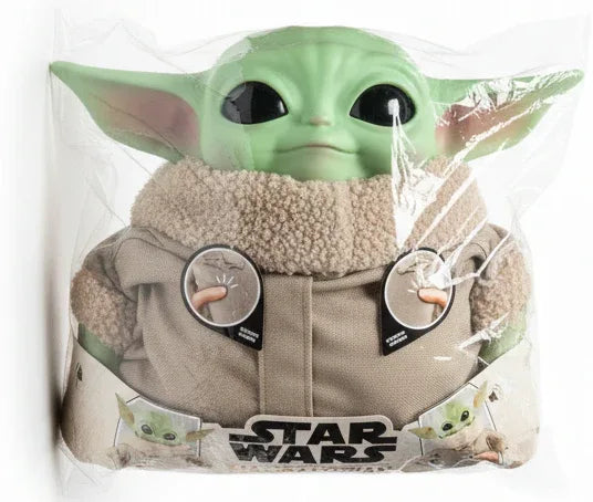 Star Wars The Mandalorian Squeeze & Blink Grogu Interactive Plush