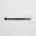 Mary Kay Eye Smudger Brush in a clear protective sleeve with frosted pouch