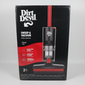 Dirt Devil Broom Vac BD45000V retail box on a neutral studio surface
