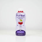 Nutricia Pro-Stat medical dietary nutrition bottle reflecting reliability and freshness on high-quality sterile white counter