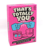 That's Totally You! action party board game by Big Potato featuring colorful game pieces and fun, engaging artwork.