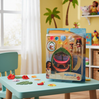 Disney Moana 2 Moana & Simea Village Home Playset on a child's wooden play table in a bright kids room setting – More4less Outlet