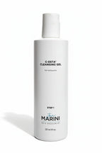 Jan Marini C-ESTA Cleansing Gel close-up hero shot white pump bottle