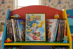 The SpongeBob Movie Sponge Out of Water DVD on kids movie shelf with animated family DVD collection – More4less Outlet