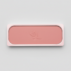 AI-generated close detail of a Mary Kay Powder Perfect Cheek Color pressed blush refill pan in Wild Rose shade