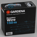 Angled view of the GARDENA Boundary Wire 150 m box front