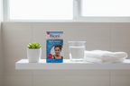 AI-generated bathroom shelf context image of Bioré Blue Agave Deep Cleansing Pore Strips.