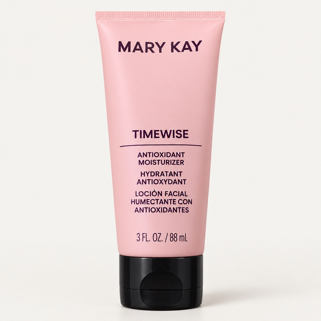 AI studio image of Mary Kay TimeWise Antioxidant Moisturizer 3 fl. oz. pink tube