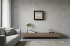 Simplee Adesso Congratulations LED light box wall mounted in living room lifestyle