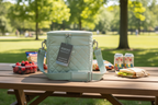 Igloo MaxCold Duo 8-Can Crossbody Cooler - New & Factory Sealed - Dual compartment insulation for hot and cold - More4less Outlet Verified