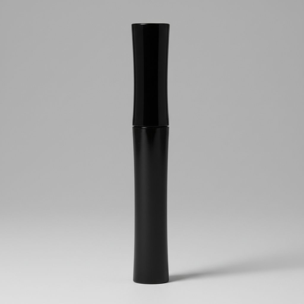side view of a black Mary Kay Lash Love Mascara tube